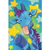 Giraffa quaderno: quaderno a righe, adatto dalla classe quarta elementare fino al quinto liceo: quaderno a righe, adatto dalla classe quarta ... Notebook per la scuola, compiti e appunti.
