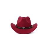 Giraffe Kowboy Şapka Western Kaşe Bohem Fötür