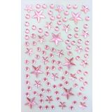 Giraffe Sticker Taş Sticker Yapışkanlı Saç, Yüz, Tırnak, Makyaj nane Süs Taşı Işıltılı Parlak Açık Pembe Yıldız, Giraffe Sticker