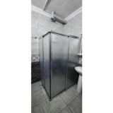 Girayduş 80X100 Köşe Girişli Parlak Profil Mika Duşakabin