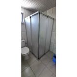 Girayduş 80X90 Köşe Girişli Parlak Profil Mika Duşakabin