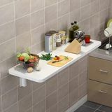 Giriş için konsol masası, dar yan sehpa, duvara monte katlanır masa, küçük alanlar için ahşap çalışma masası, mutfak için kapak masası, genişletilebilir yüzey ve