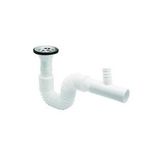 Girist Körüklü Çamaşır Bulaşık Makinası Çıkışlı Lavabo Sifonu 80 Cm