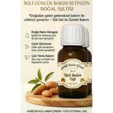 Giritli Metin Efendi 2 Şişe %100 Saf Tatlı Badem Yağı 2X20 Ml - Saç Ve Cilt Bakımı Için Canlandırıcı Doğal Bakım Yağı