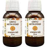 Giritli Metin Efendi Aynısefa Yağı 2 x 20 ml % 100 Saf ve Doğal - 40 ml