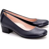 Girl Boss New York C4016-P-4 Luna Lacivert Topuklu Ayakkabı