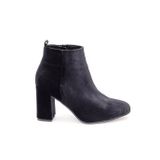 Girl Boss New York Emma 1040-BT-2 Siyah Kadife Kadın Bot