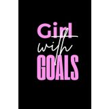 Girl with Goals: Daily Planner for goal setting, Gratitude, and Fitness Logging (6x9 inch): Empowering Journal For Women to Set intentie, Reflect, and Track Workouts