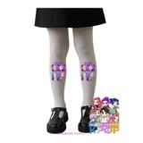 Girlboss Kawaii Rumi beyaz külotlu çorap mat opak micro 50 huntrix demon hunters k-pop