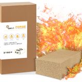 GIRtech Forge Ağır Hizmet Ateş Tuğlaları 3200F - 1'li Paket | Duvarcılık için Sert Refrakter Ateş Tuğlası, Yalıtım Fırını, Ateş Çukuru, Odun Sobası, Fırın, Izgara, Erime Metalleri