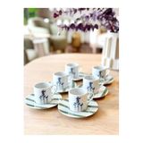 Girye Desen1 6 Kişilik 12 Parça Kahve Fincanı 90Cc 04Ppo000641