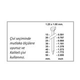 Gison GP-F18-50 Havalı Çivi Çakma Tabancası