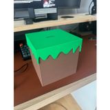 Git 3D Çimen Desenli Kumbara