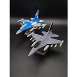 Git 3D F-16 Uçak Kit Kart Maket