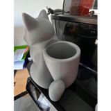 Git 3D Kedi Kalemlik