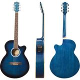 Gitar Akustik Sahne Gitarı (XAC45EQ4BLS)