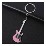 Gitar Anahtarlık Pembe