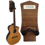 Gitar Bağlama Ukulele Duvar Askısı Standı Masif Çam + Dübel Ve Vida Dahil