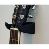 Gitar Duvar Askısı - Akustik, Elektro ve Klasik Gitar Uyumlu Duvar Standı - Yumuşak Sünger Korumalı Enstrüman Askı Aparatı Guitar Wall Mount