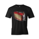 Gitar - Fender 1 Siyah Erkek Tshirt
