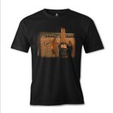 Gitar - Fender 2 Siyah Erkek Tshirt