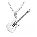 Gitar Kolye Paslanmaz Çelik