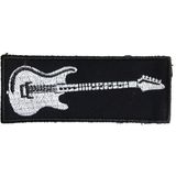 Gitar Patch Yama Nakış - Siyah - Aksesuar