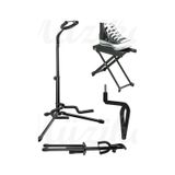 Gitar Standı + Gitar Ayak Sehpası Saz Bağlama Gitar Ud Sehpası