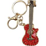 Gitar Taşlı Anahtarlık