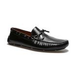 Giuseppe Mengoni Erkek Günlük Ayakkabı, Loafer, Siyah, 42 Beden