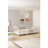 Givayo Mobilya AHŞAP BEBEK ÇOCUK MONTESSORİ YATAK IŞIL
