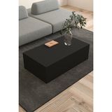 Givayo Mobilya Santa Orta Sehpa 90 Cm Siyah