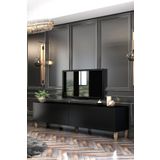 Givayo Vienna Ahşap Ceviz Ayak 150 cm TV Ünitesi