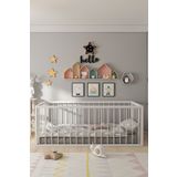 GİVAYO WOOD'S Merry Ahşap Bebek Çocuk Montessori Yatak