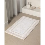 Giverny Banyo Paspası - Bej - 50x80 cm