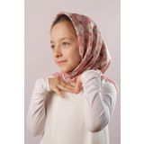 Giverny Gül Kurusu Dijital Baskılı Çocuk Tesettür Eşarp Pamuk Polyester Papatya Desenli 6003_18