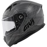 Gıvı 50.7 Phobıa Mat Tıtanıum-Siyah Kask - 2XL
