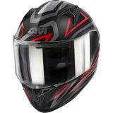 Givi 50.7 Proton Mat Tıtanıum-Kırmızı Kask - 2XL