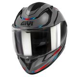 Givi 50.8 Mach1 Full Face Siyah Gri Motosiklet Kaskı