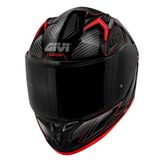 Gıvı 50.9 Enıgma Sıyah-Tıtanıum-Kırmızı Kask