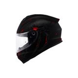 Givi 50.X Arachno Mat Siyah-Kırmızı Kapalı Motosiklet Kaskı