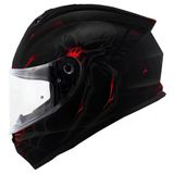 Gıvı 50.X Arachno Mat Siyah-Kırmızı Kask
