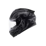 Givi 50.X BONES MAT SİYAH-GRİ KASK