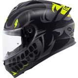 Givi 50.x Bones Neon Sarı Full Face Motosiklet Kaskı - 2XL