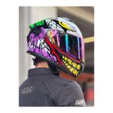 Givi 50.X JOKE SİYAH KASK (GÖKKUŞAĞI VİZÖR)