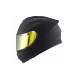 Givi 50.X MAT SİYAH KASK (SARI VİZÖR)