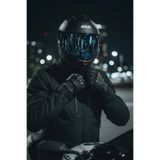 Givi 50.X Mat Siyah / Mavi Vizörlü Motosiklet Kask