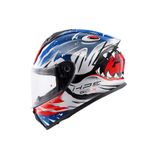Givi 50.X SHARKBITE MAVİ-BEYAZ-KIRMIZI KASK