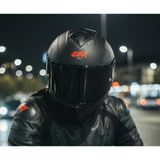 Givi 50.X Snake Mat Karbon Kapalı Motosiklet Kaskı Spectra Siyah Camlı