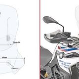 Givi AF5127 BMW F 750 GS - F 850 GS 18-19 Rüzgar Siperlik